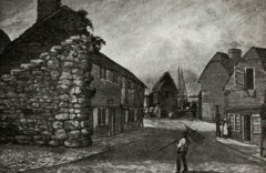 Old Town Wall 1823